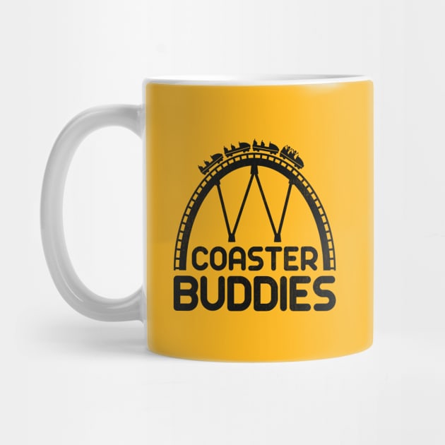 Coaster Buddies (black) by bryankremkau